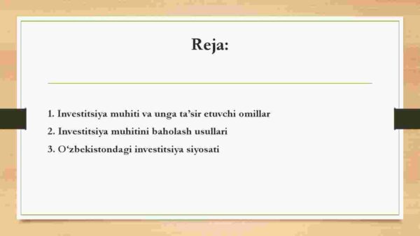 Davlatning investitsiya siyosati - Image 2