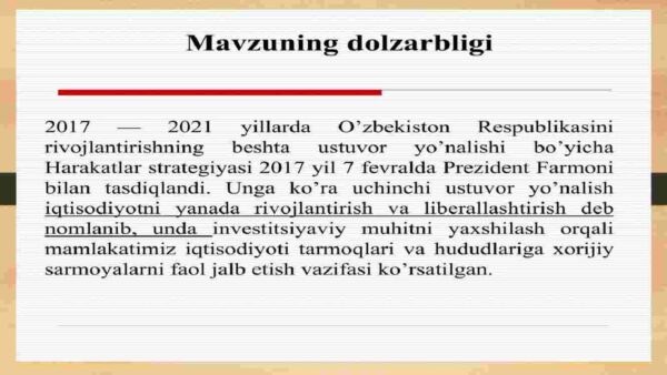 Davlatning investitsiya siyosati - Image 3