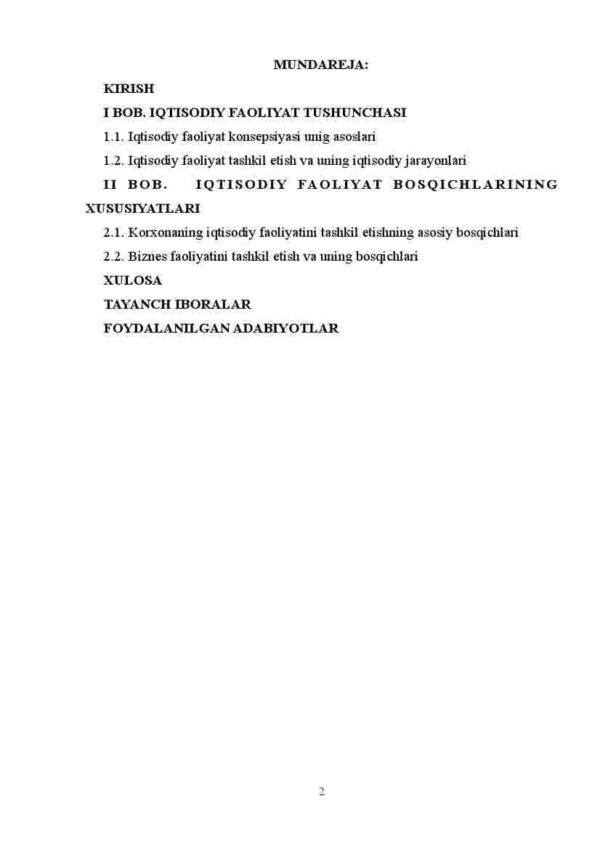 Iqtisodiy faoliyat va uning turlari - Image 2