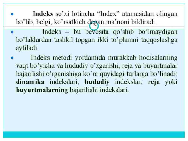 Iqtisodiy indekslar - Image 3