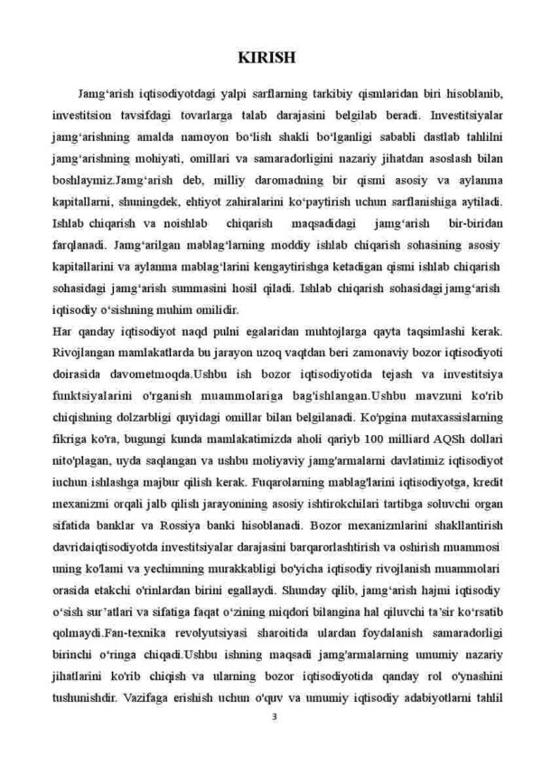Iqtisodiy jamg'arish mohiyati va manbalari - Image 3
