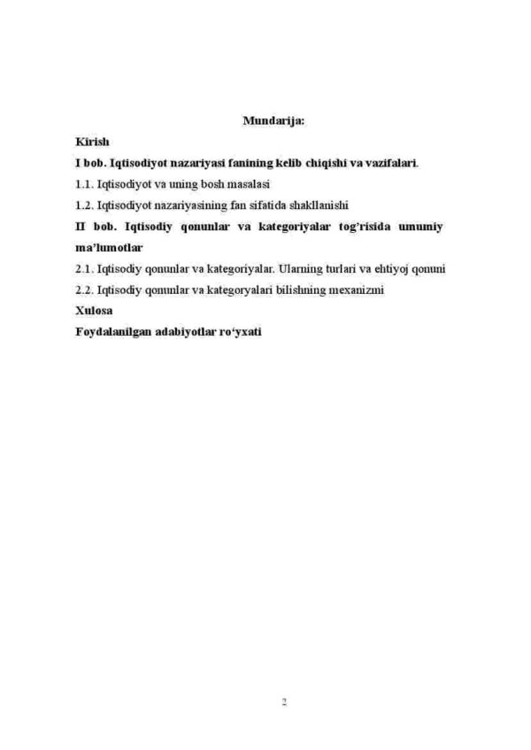Iqtisodiy qonunlar va ularning amal qilish mexanizmi - Image 2