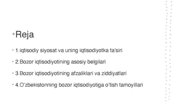 Iqtisodiyot, bozor va iqtisodiy siyosat - Image 2