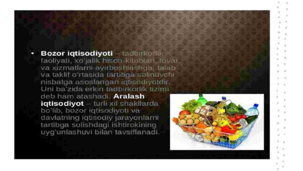Iqtisodiyot, bozor va iqtisodiy siyosat - Image 4