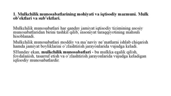Iqtisodiy tizimlar va mulkchilik munosabatlari - Image 3
