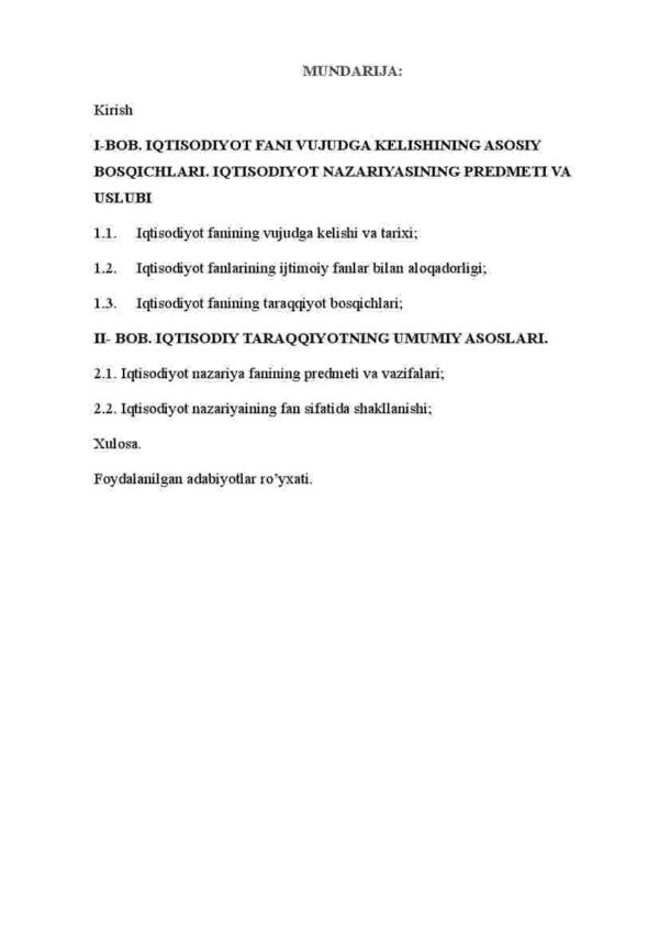 Iqtisodiyot fanining jamiyat taraqqiyotidagi o'rni - Image 2