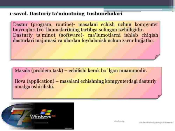 Iqtisodiyotda foydalaniladigan dasturiy mahsulotlar - Image 3