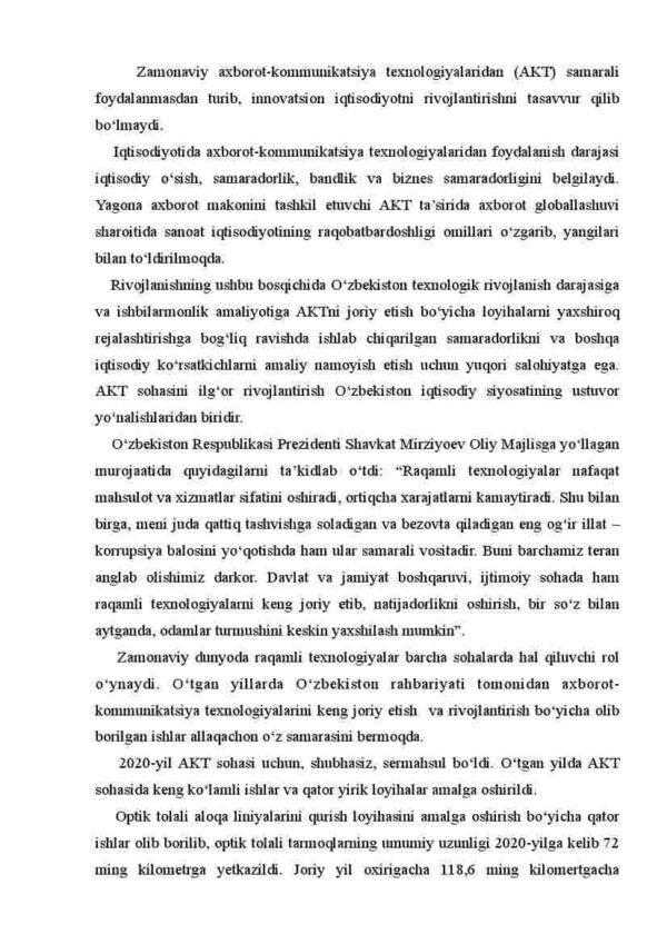 Iqtisodiyotda va axborot-kommunikatsiya texnologiyalari - Image 3