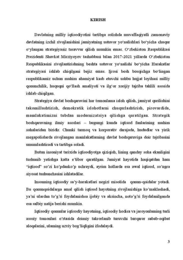 Iqtisodiyotni davlat tomonidan tartibga solishning mohiyati va zarurligi - Image 3