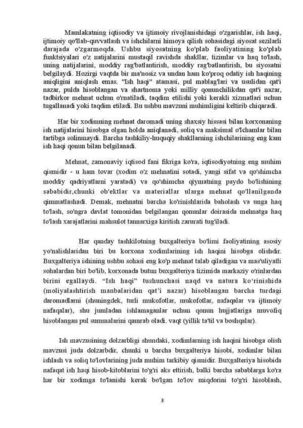 Ish haqqi mohiyati, turlari va prinsiplari - Image 3