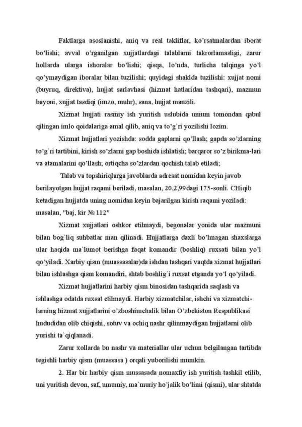Ish yuritish va xizmat yozishmalari - Image 4