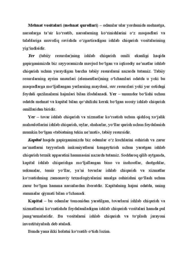 Ishlab chiqarish omillari - Image 4