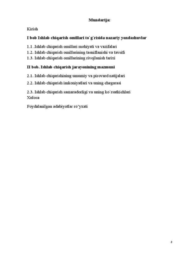 Ishlab chiqarish omillarining iqtisodiy mohiyati - Image 2