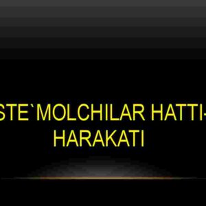 Iste'molchilar hatti-harakati