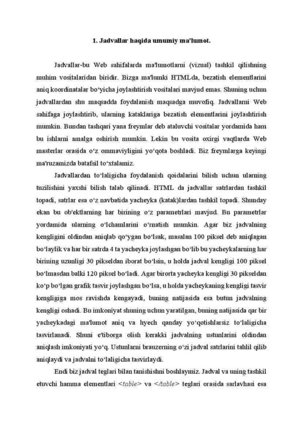 Jadvallar - Image 2