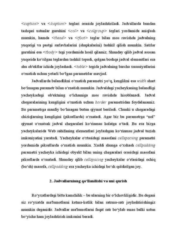 Jadvallar - Image 3