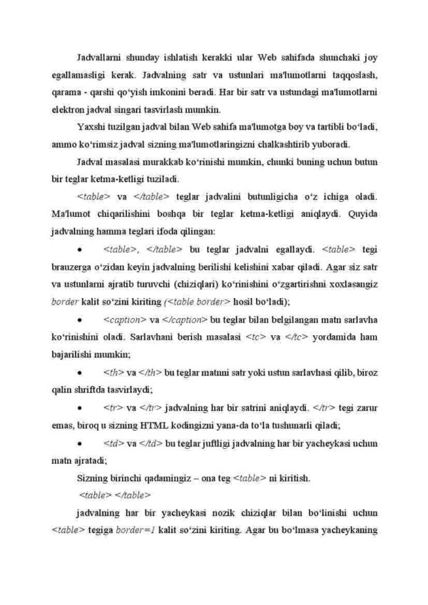 Jadvallar - Image 4
