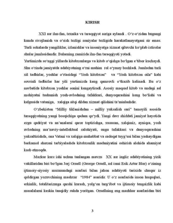 Jorj Oruellning "1894" asaridagi g‘oyalarning bugungi kun uchun ahamiyati - Image 3