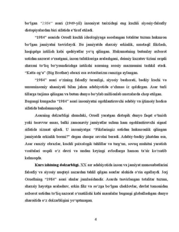 Jorj Oruellning "1894" asaridagi g‘oyalarning bugungi kun uchun ahamiyati - Image 4