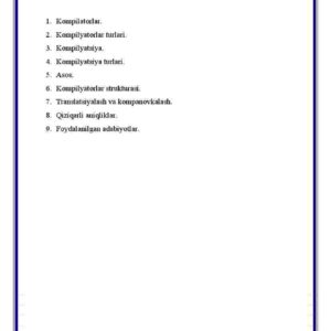 Kompilyatorlar
