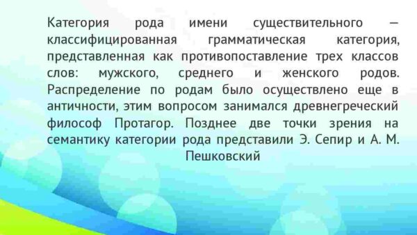 Категория рода имён существительных - Image 3
