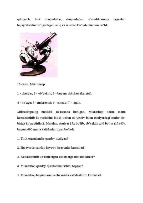 Kattalashtirib ko'rsatadigan asboblar - Image 3