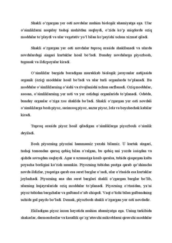 Shakli o'zgargan yer osti novdalar - Image 2