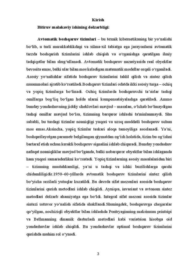 Kichik ishlab chiqarish korxonalarida mikroiqlimni nazorat-boshqaruv elektron qurilmasining struktura sxemasini ishlab chiqish - Image 3