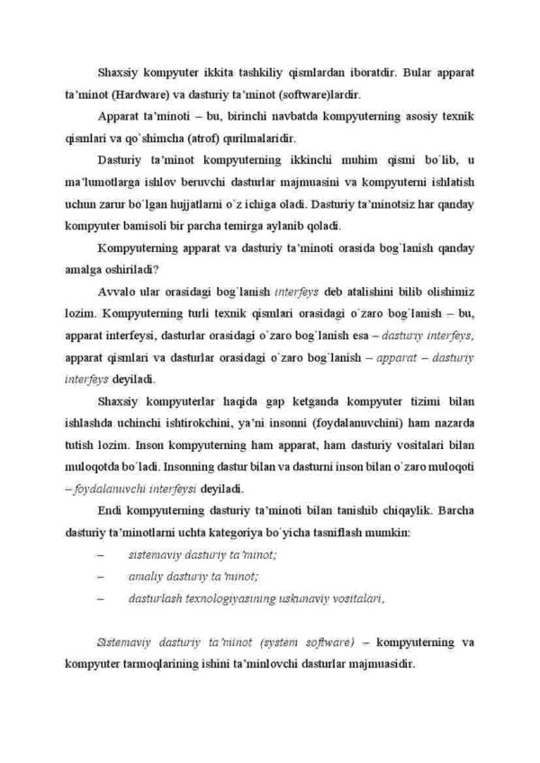 Kompyuterning dasturiy ta'minoti - Image 2