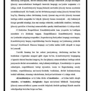 Konstitutsiyaviy huquq asoslari