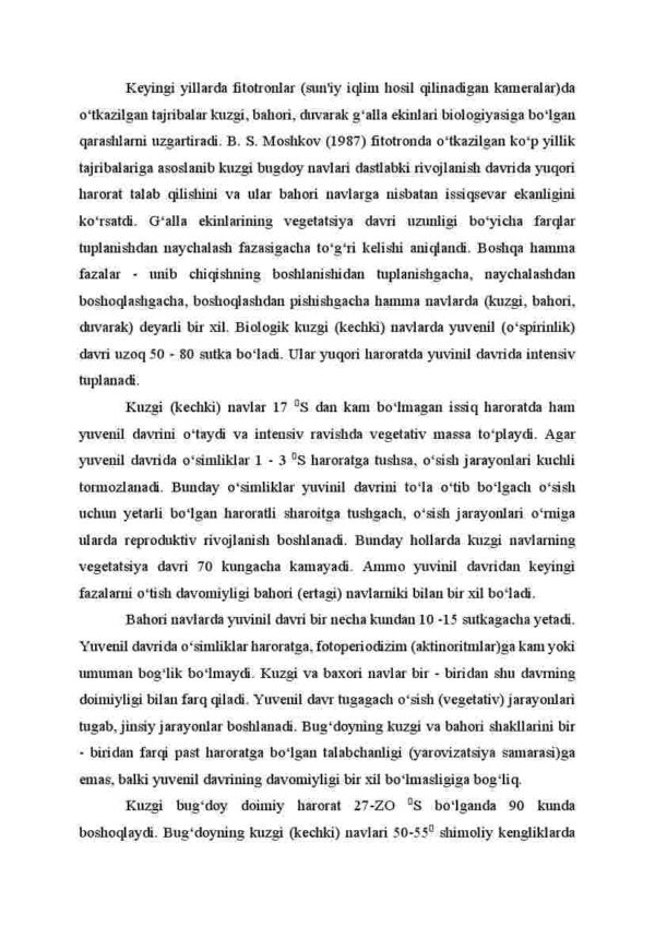 Kuzgi g'alla ekinlari (biologiyasi) - Image 3