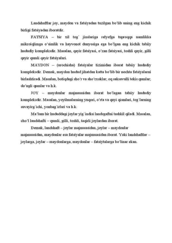 Landshaft va uning tuzulishi - Image 2