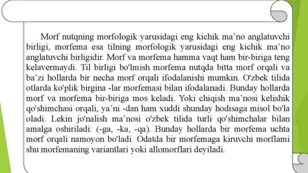 Morfemika.Morfema va uning turlari - Image 3