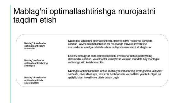Mablag' egasining o'z mablag'ini sarflash yo'nalishini moumosi - Image 2