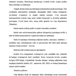 Macromedia Flash MX dasturi