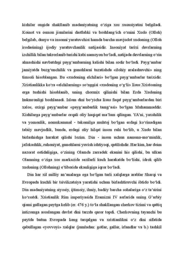 Madaniyatshunоslik va diniy madaniyat - Image 3