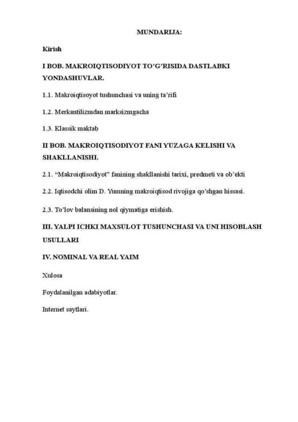 Makroiqtisodiyot, maqsadlari va vazifalari - Image 2