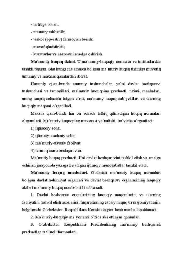 Ma'muriy huquq asoslari - Image 3