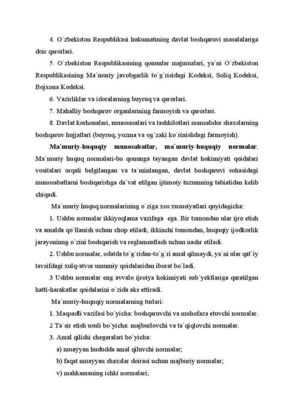 Ma'muriy huquq asoslari - Image 4