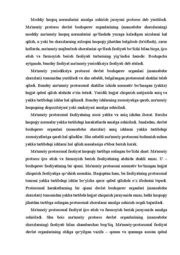 Ma'muriy huquqbuzarlik to'g'risidagi ishlarni yuritish - Image 2