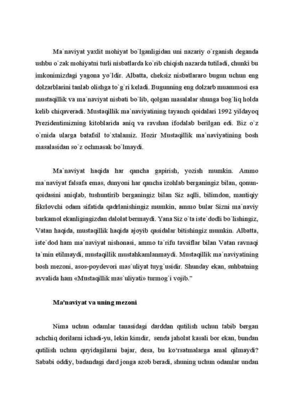 Ma'naviyat nima? - Image 3