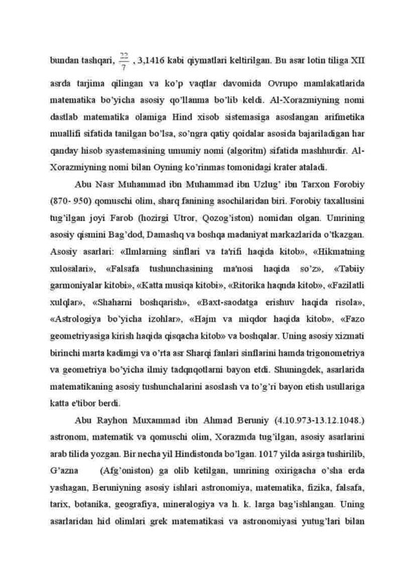 Markaziy Osiyolik Matеmatik Olimlar - Image 2