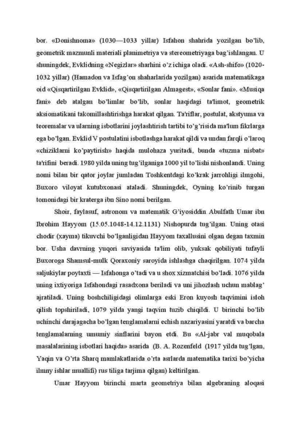 Markaziy Osiyolik Matеmatik Olimlar - Image 4