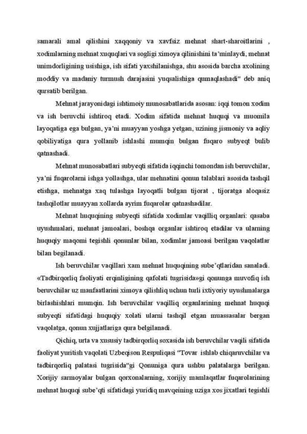 Mehnat huquqi asoslari - Image 3