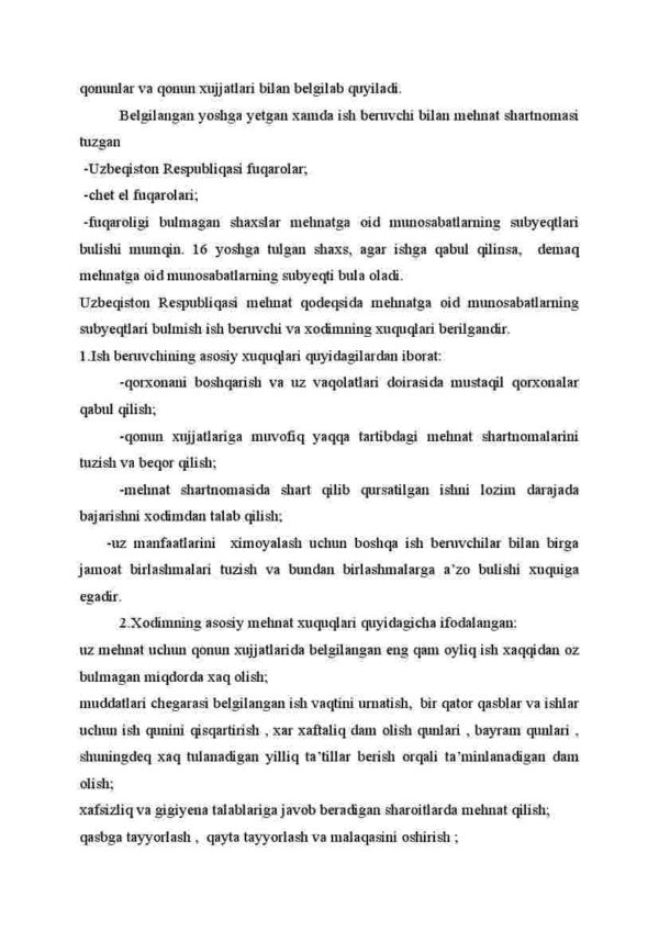 Mehnat huquqi asoslari - Image 4
