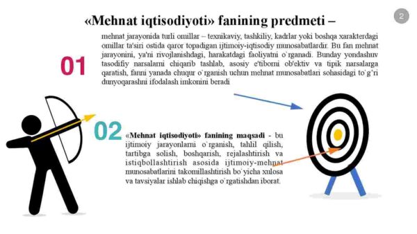 Mehnat iqtisodiyoti  fanining mohiyati, predmeti va mazmuni - Image 3