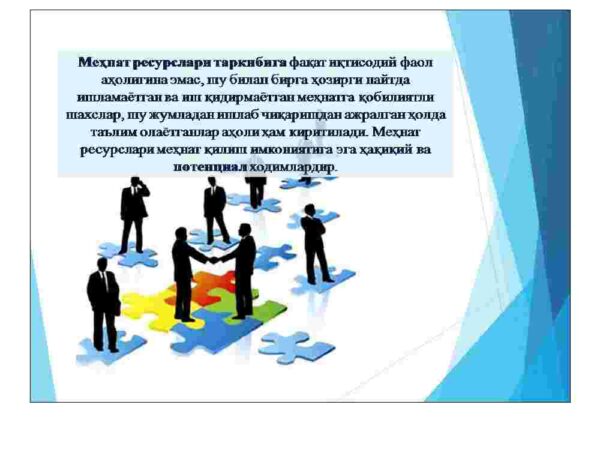 Mehnat resurslari va mehnat potentsiali - Image 3