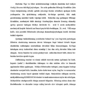 Midiya va Eron Ahmoniylari davri arxitekturasi