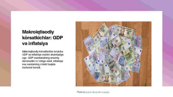 Milliy iqtisodiyot va uning makroiqtisodiy ko'rsatkichlari - Image 4