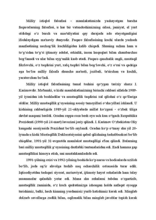 Milliy istiqlol falsafasi - Image 2